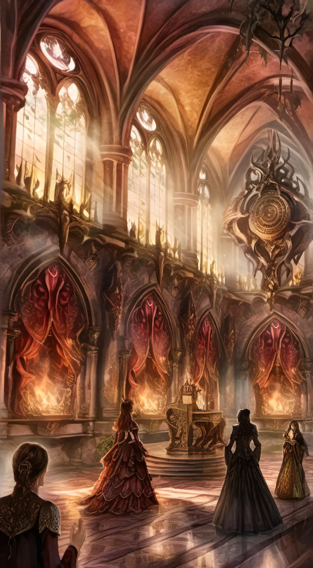 ai character: Gf kingdom au background