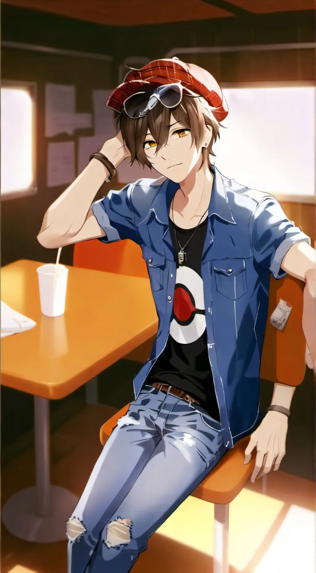 ai character: Avery background