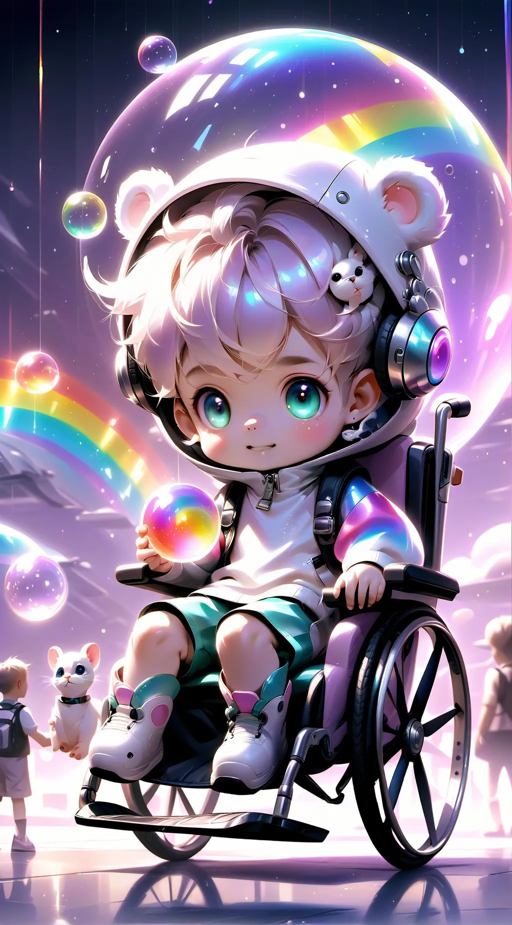 ai character: fussy babys background
