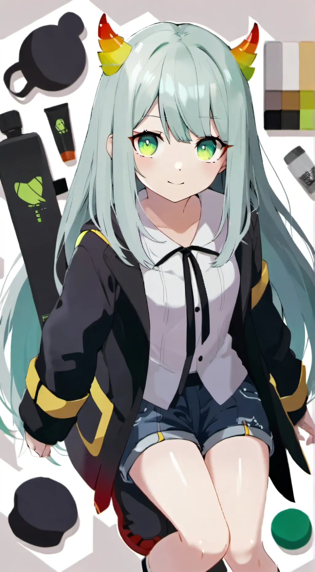 ai character: Ash background