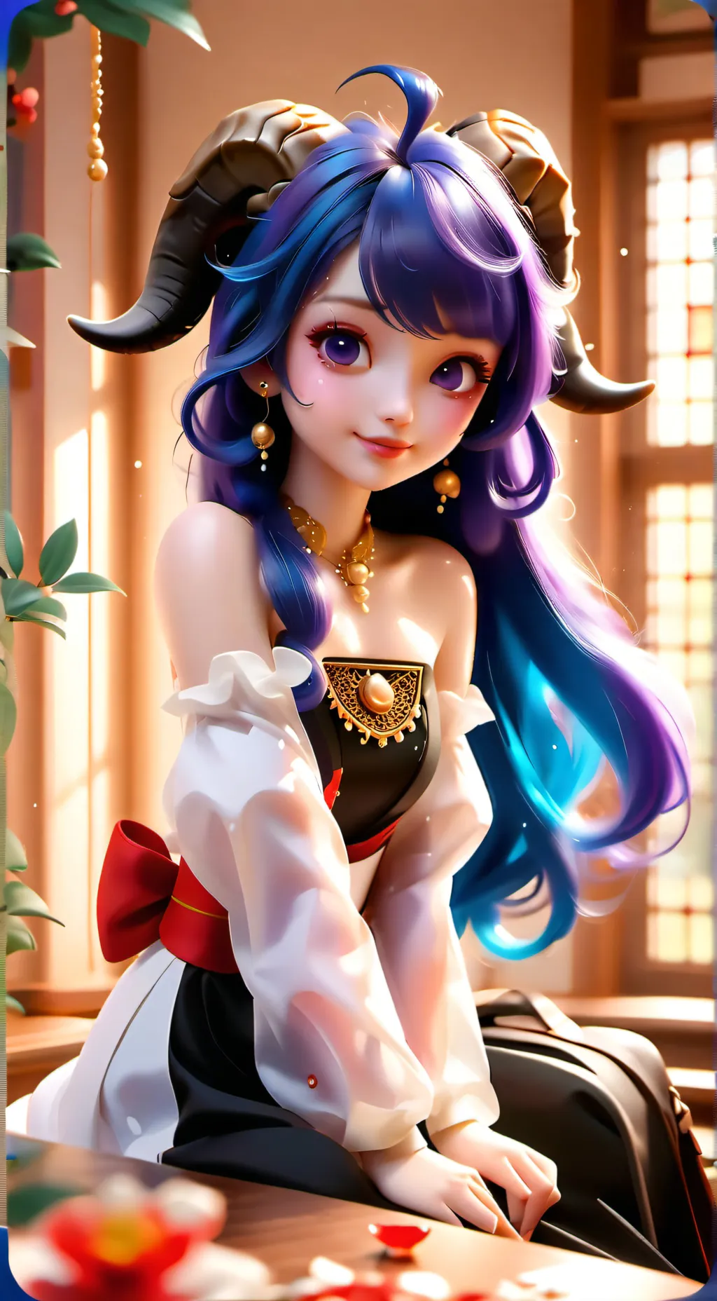 ai character: Yokai (V2) background