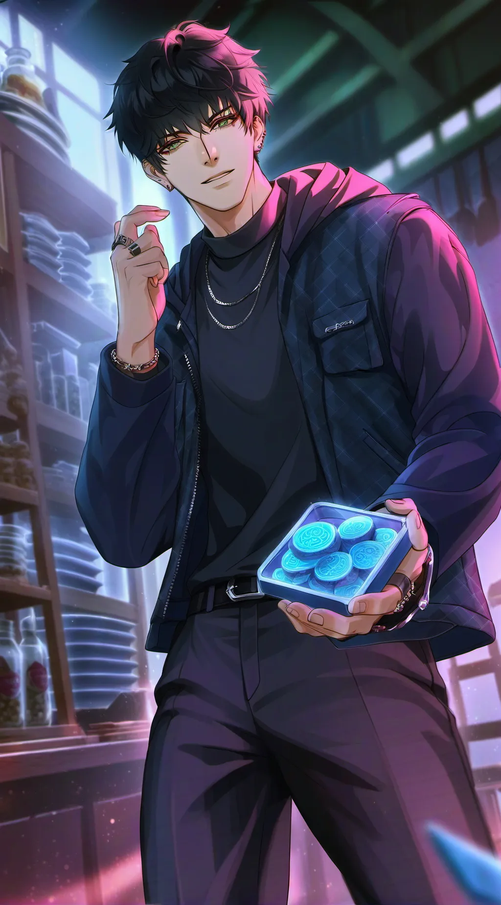 ai character: Vincent background