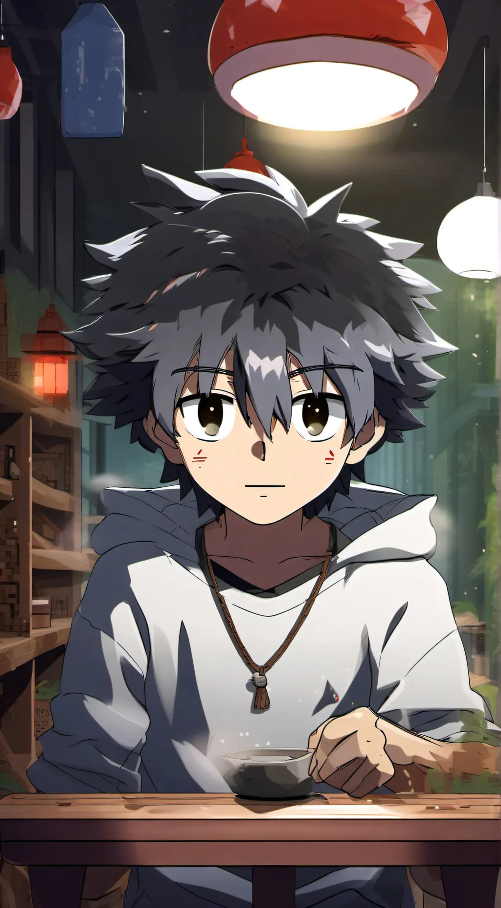 ai character: leo background