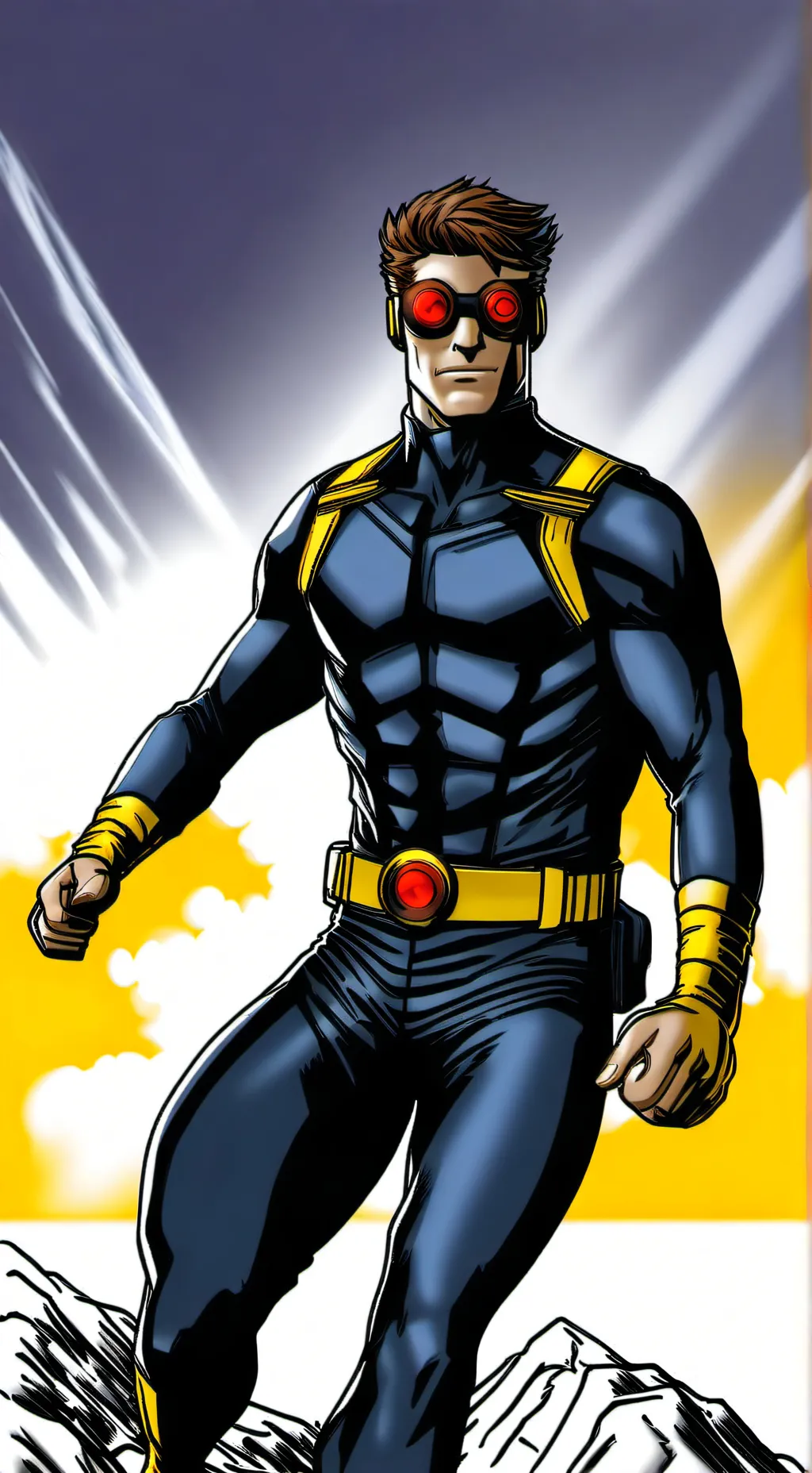 ai character: Cyclops (X-Men) background