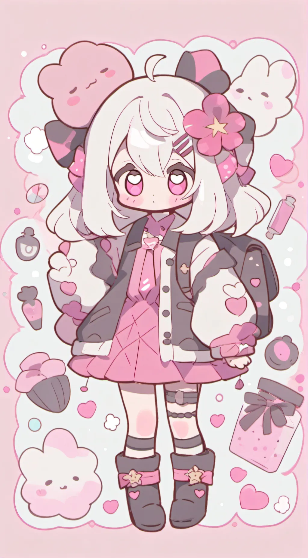 ai character: Dw Inflation background