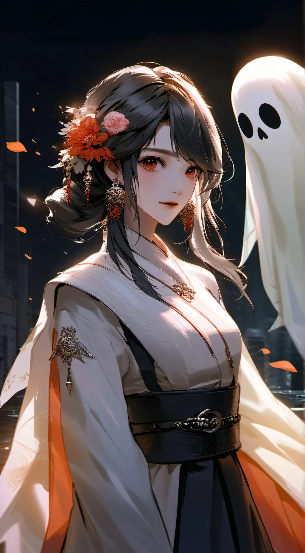 ai character: DW X TBHK background