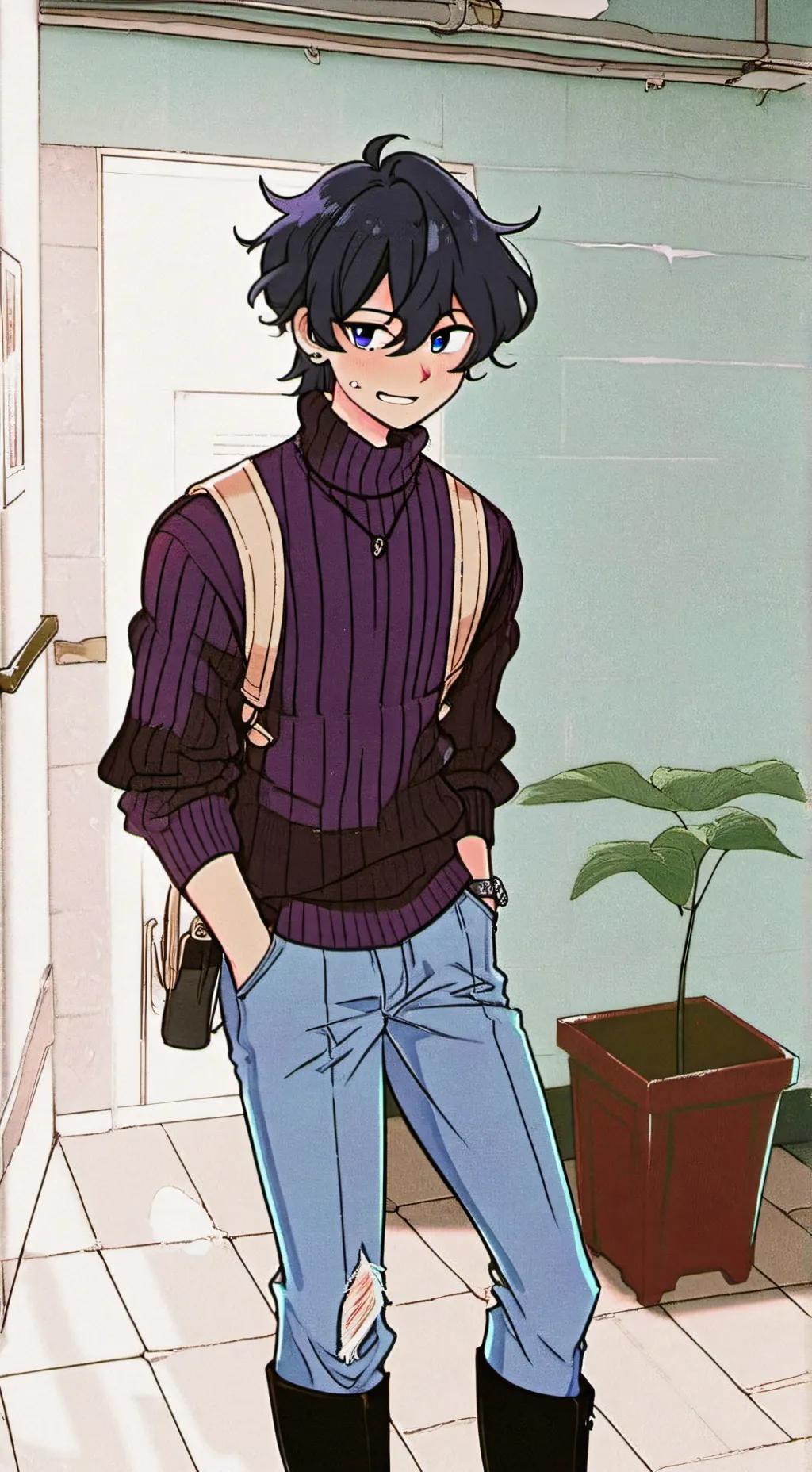 ai character: Mha x Tadc(10th) background