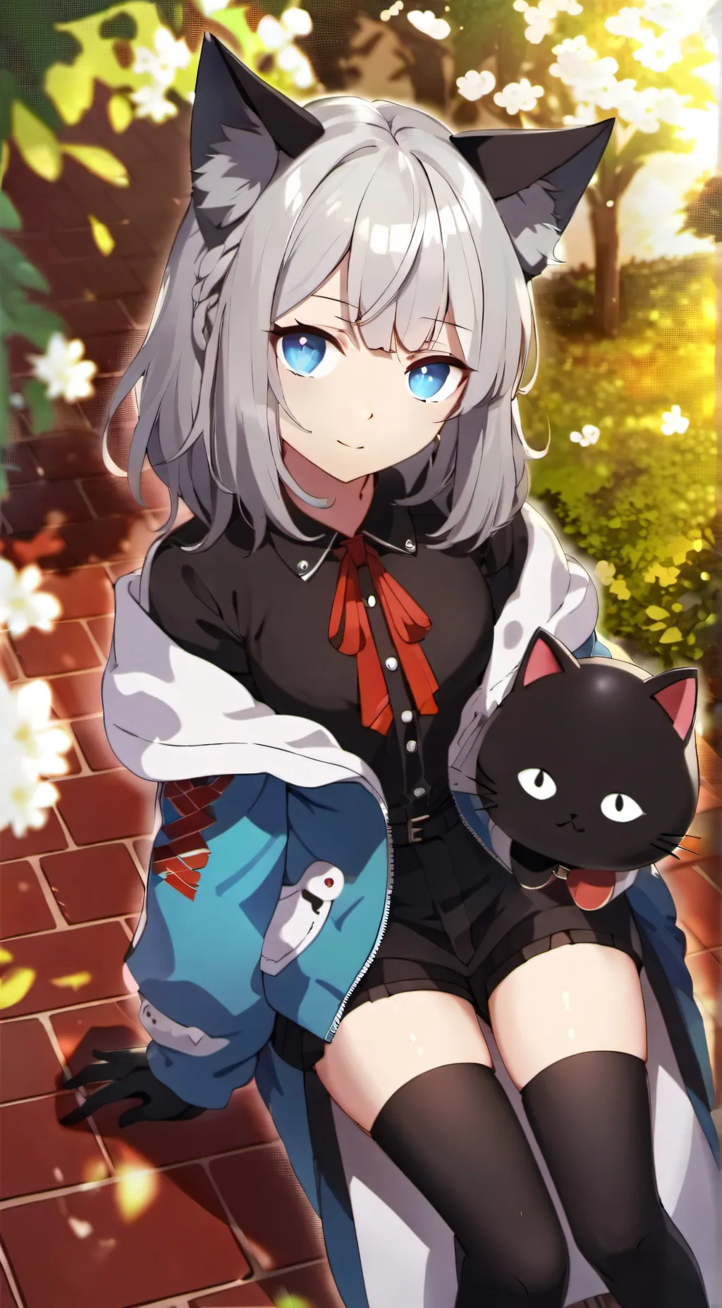 ai character: Akari background