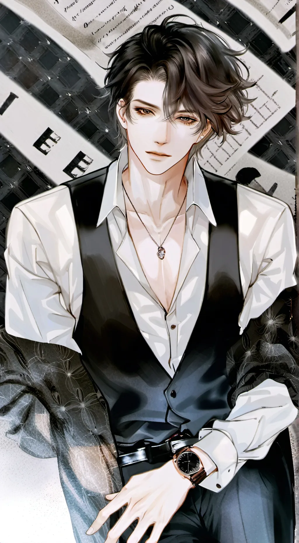 ai character: Toma background