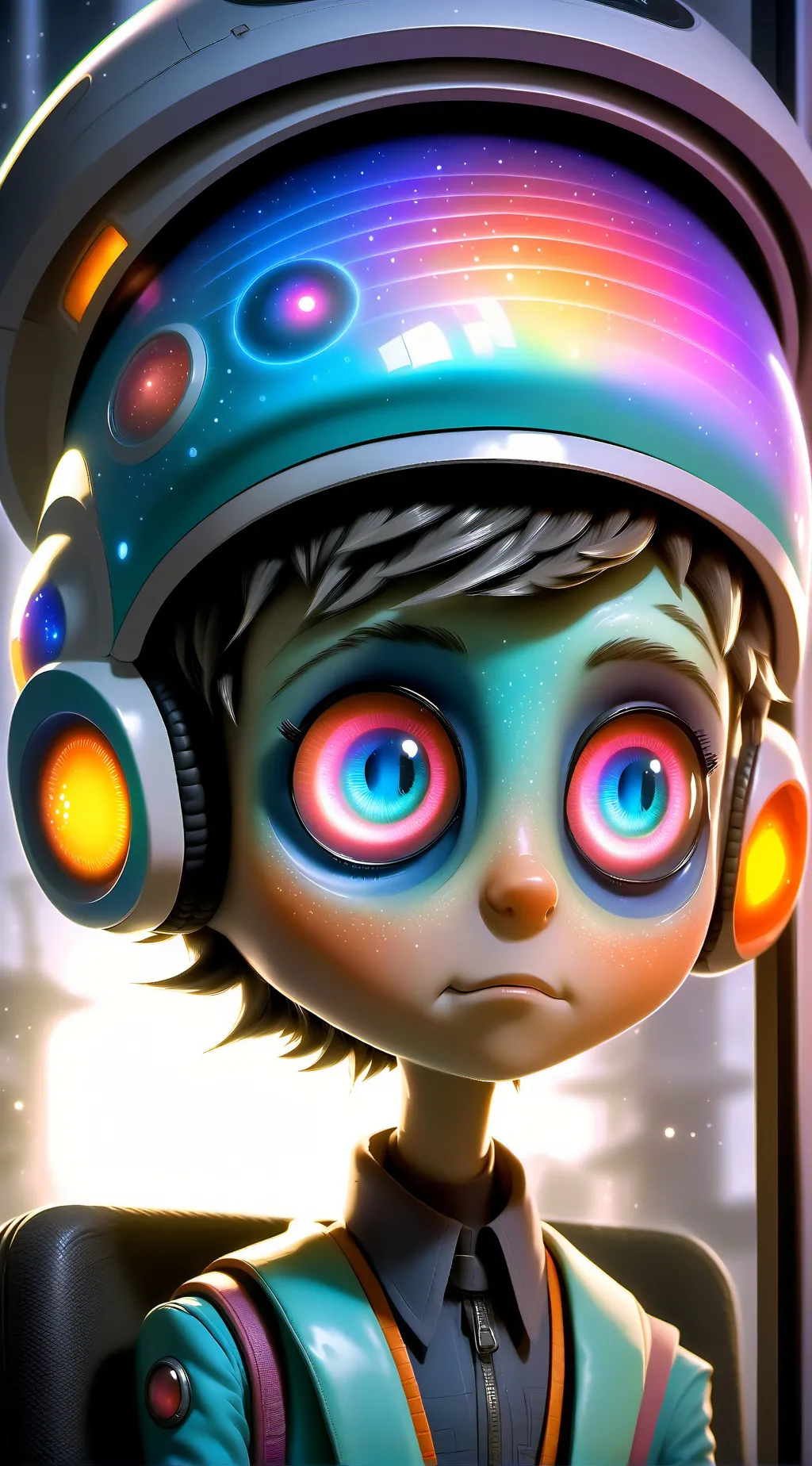 ai character: Blip background