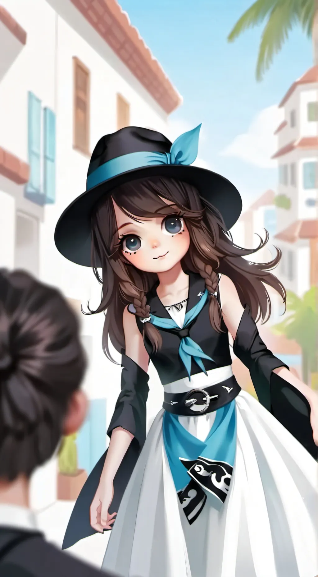 ai character: leonarda  background