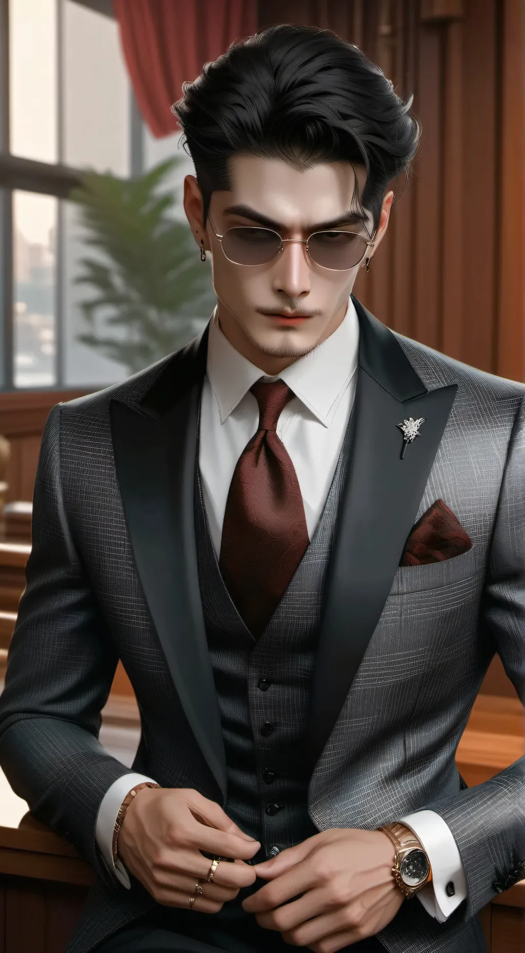 ai character: James  background