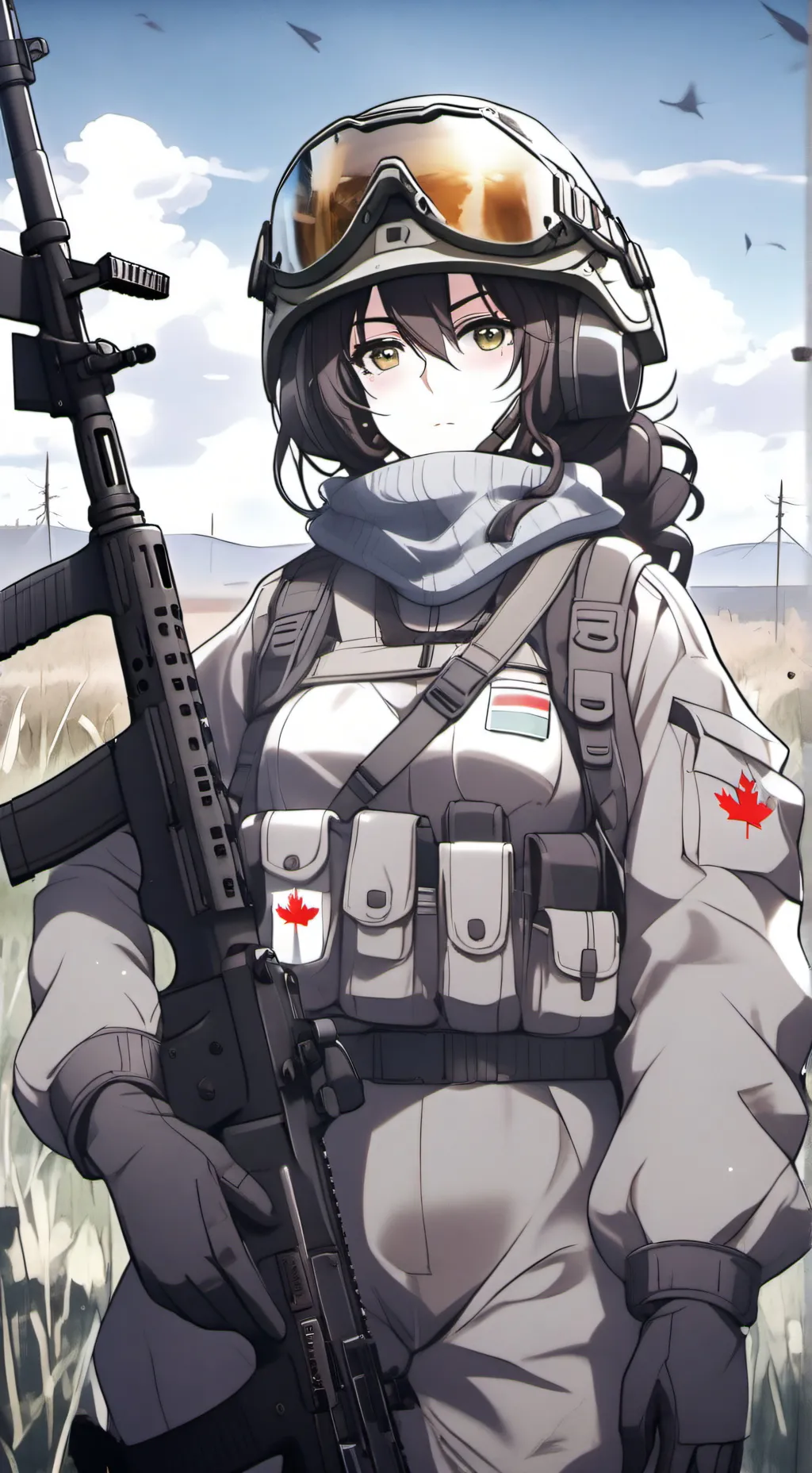 ai character: Sasha background
