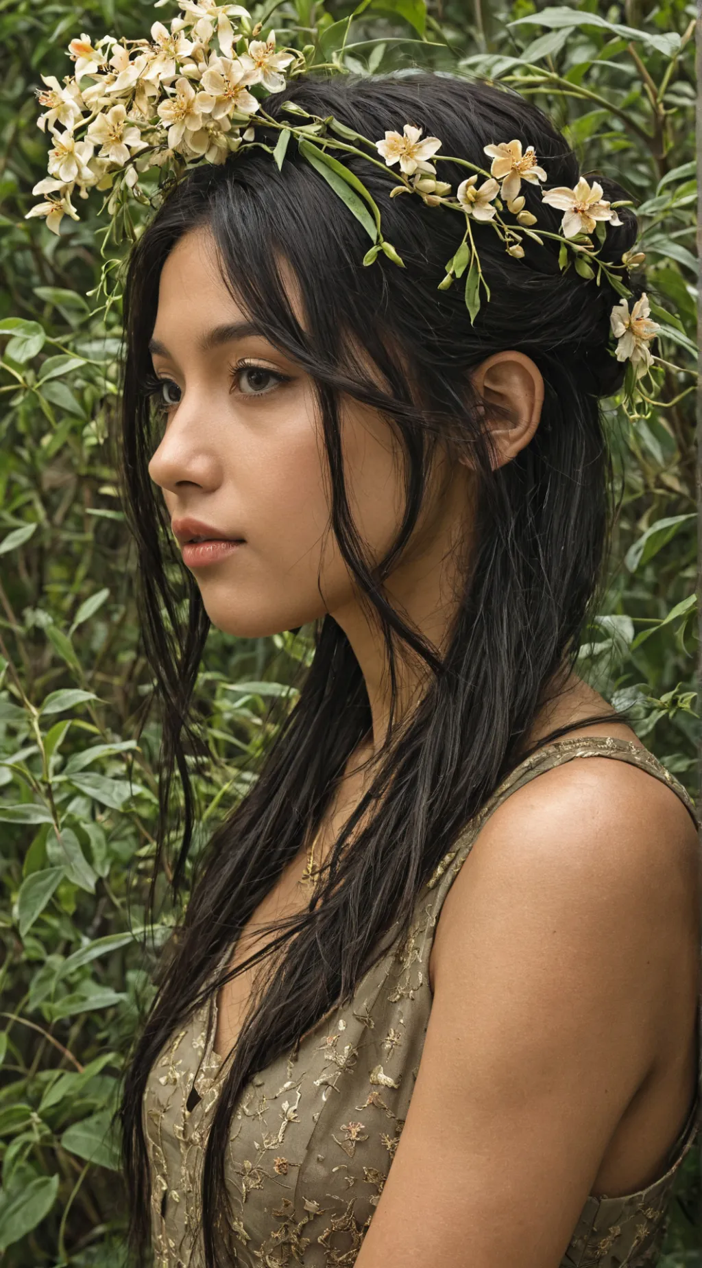 ai character: ella  background