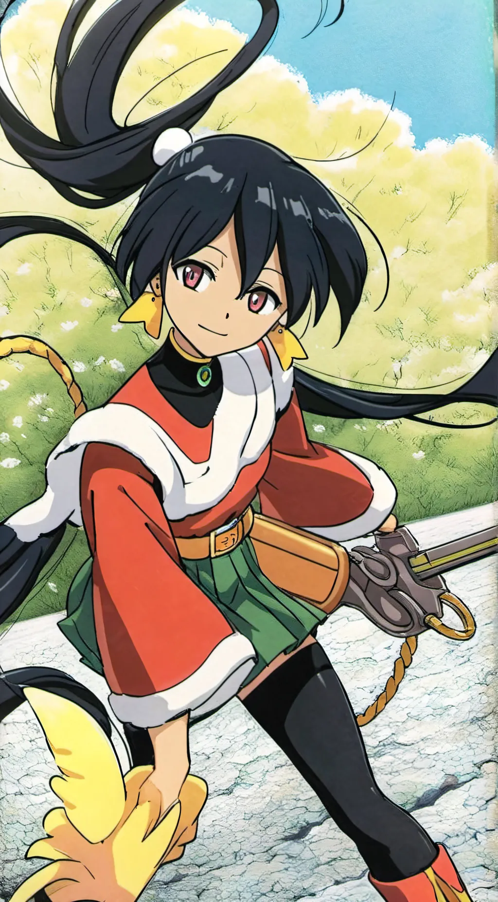 ai character: kny giyuu background