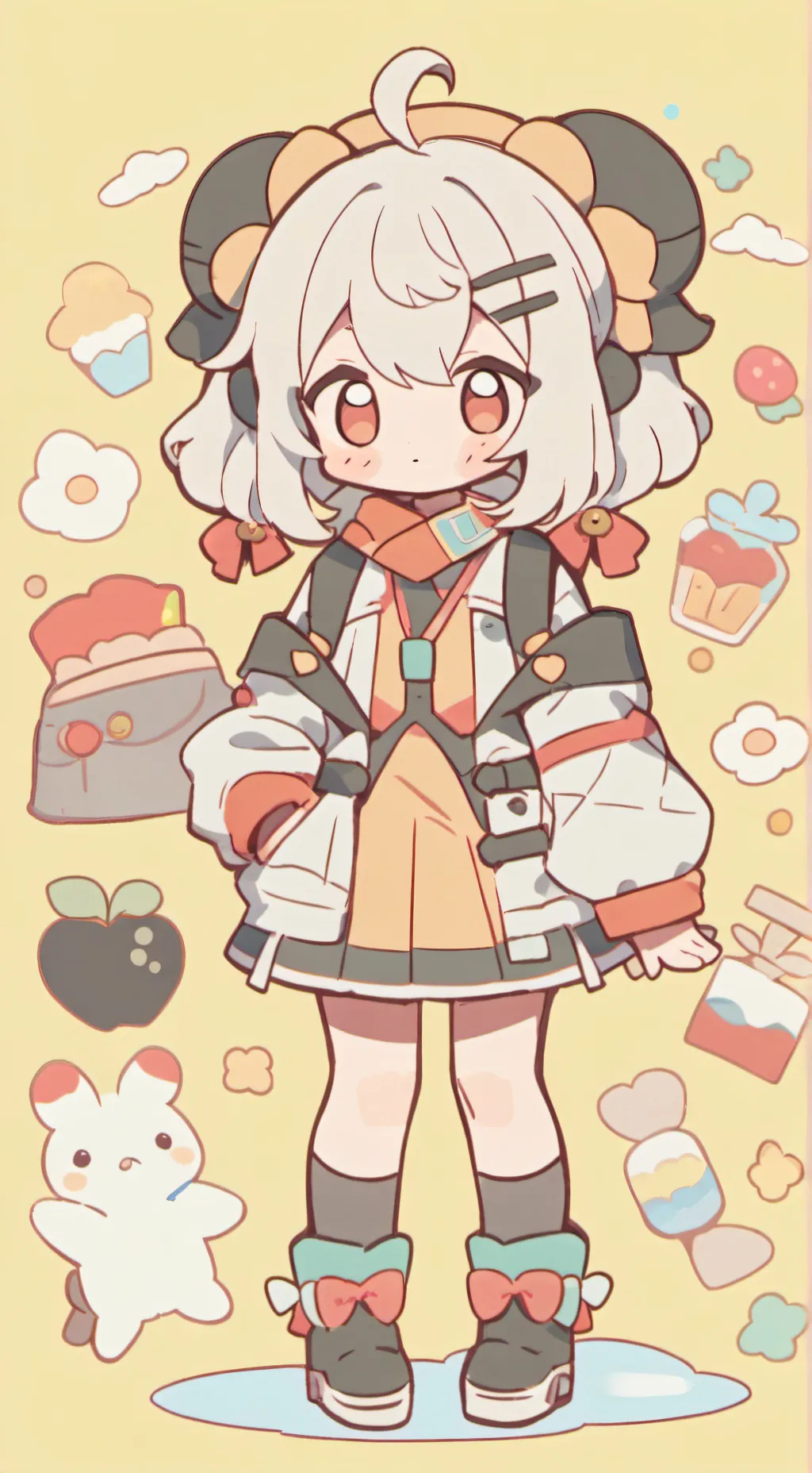 ai character: lucy background