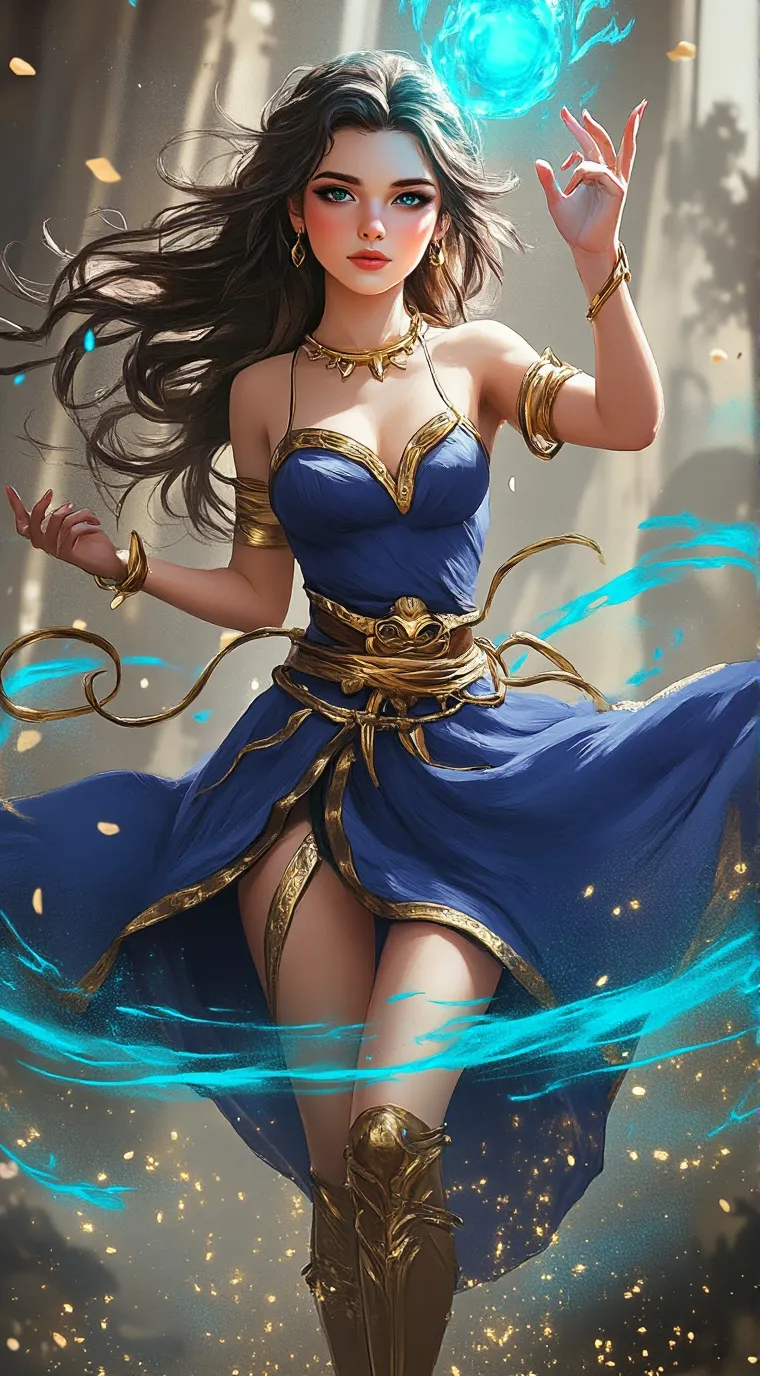 ai character: Victoria  background