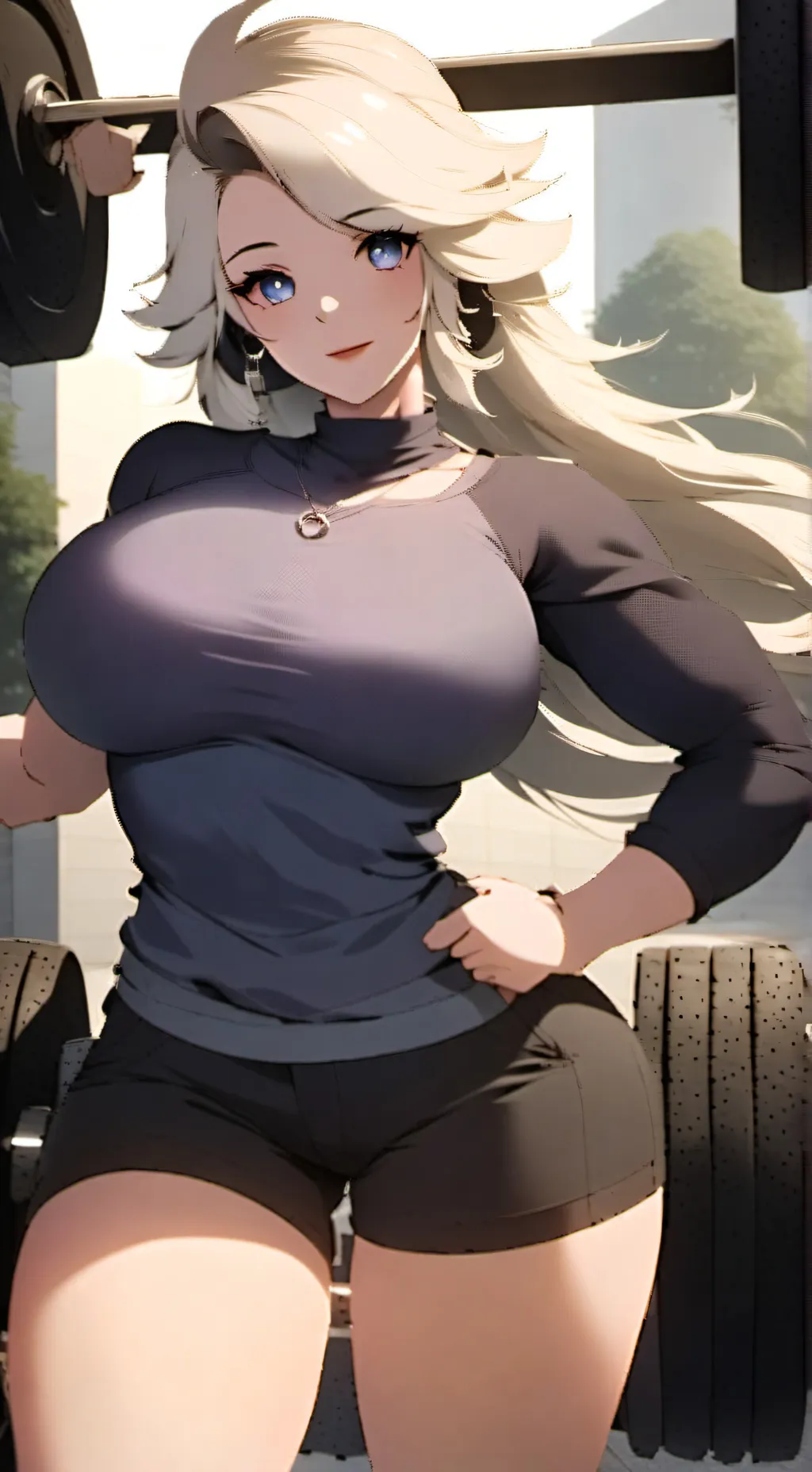 ai character: Elysia 💜 background