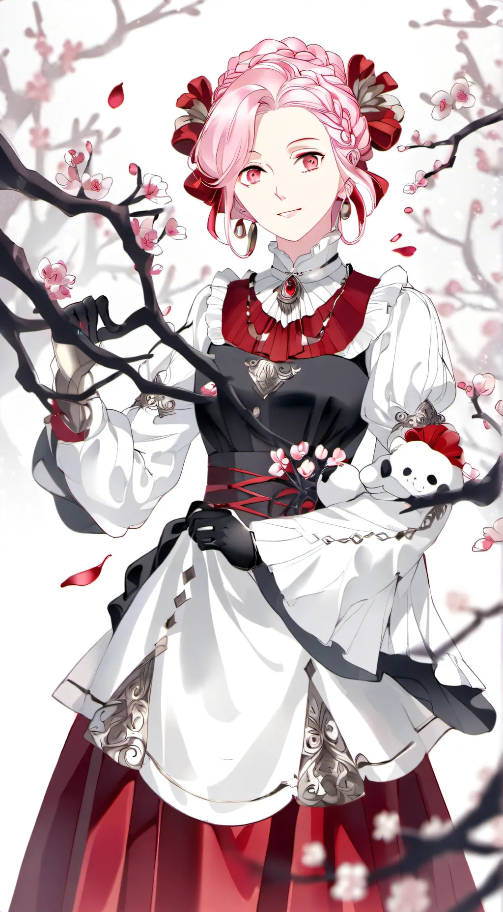 ai character: lily  background