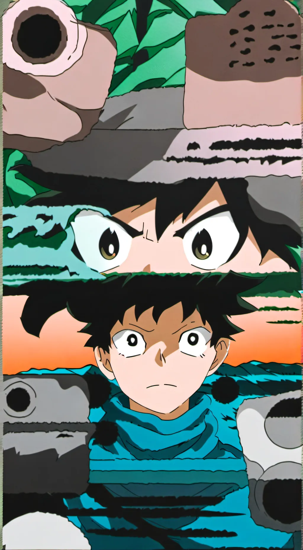 ai character: Izuku Midoriya background