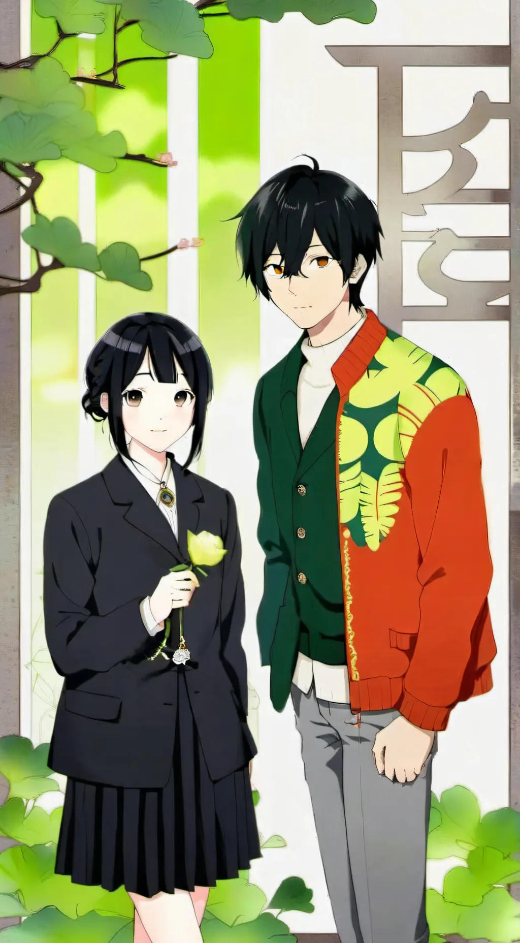 ai character: karma akabane background