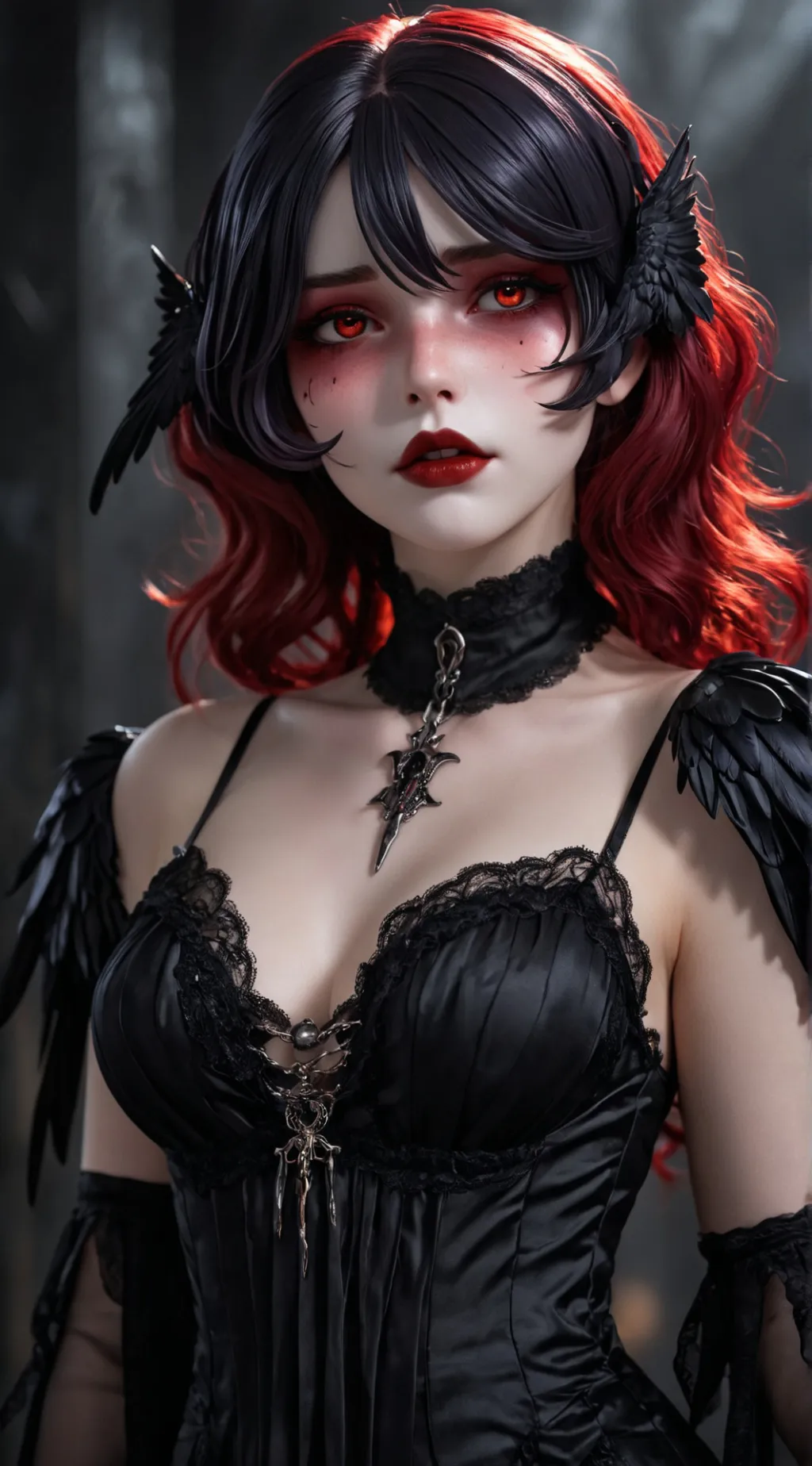 ai character: кира background
