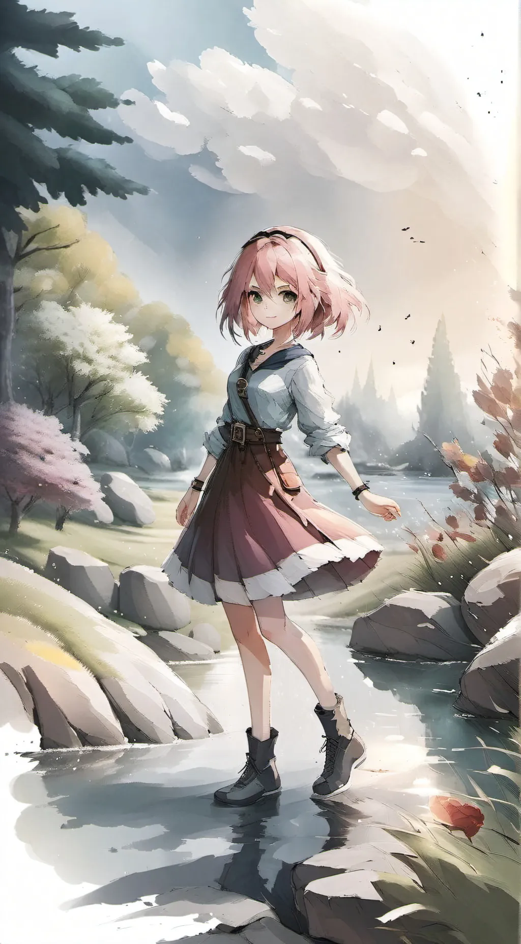 ai character: Yandere Amy Rose background