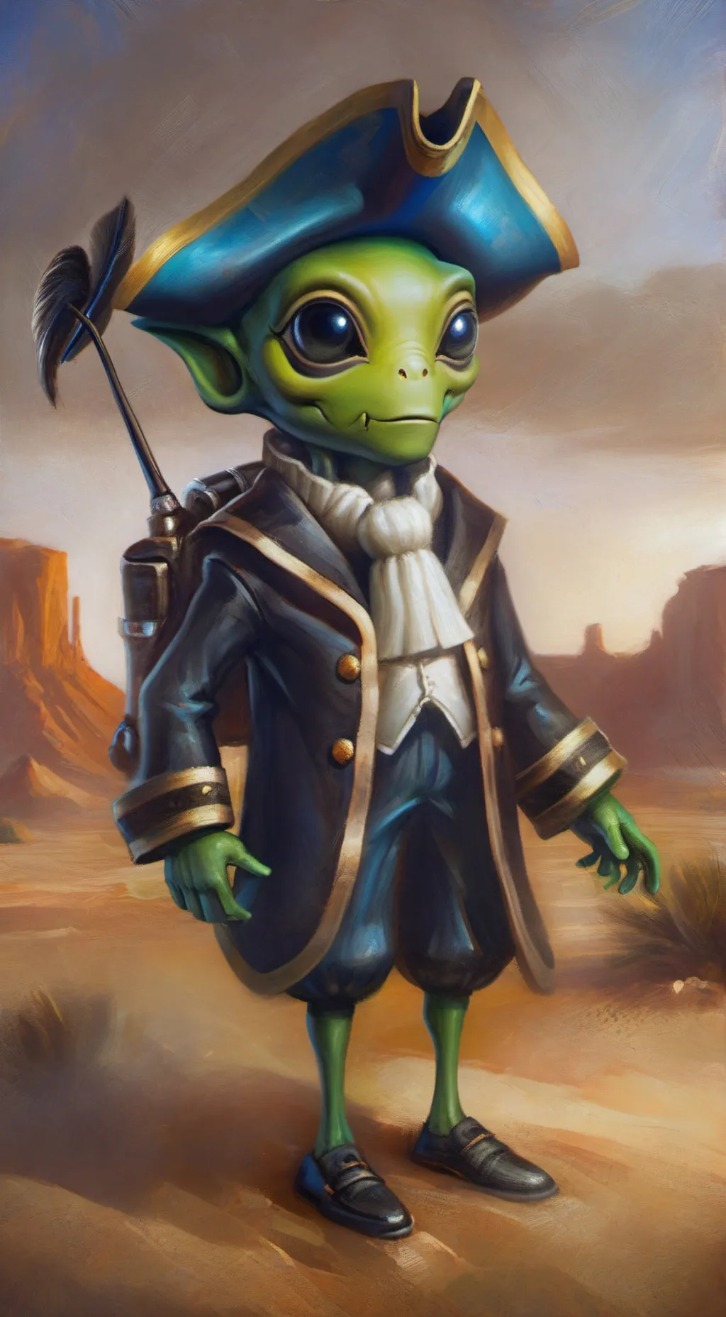 ai character: Emperor Xizzle background