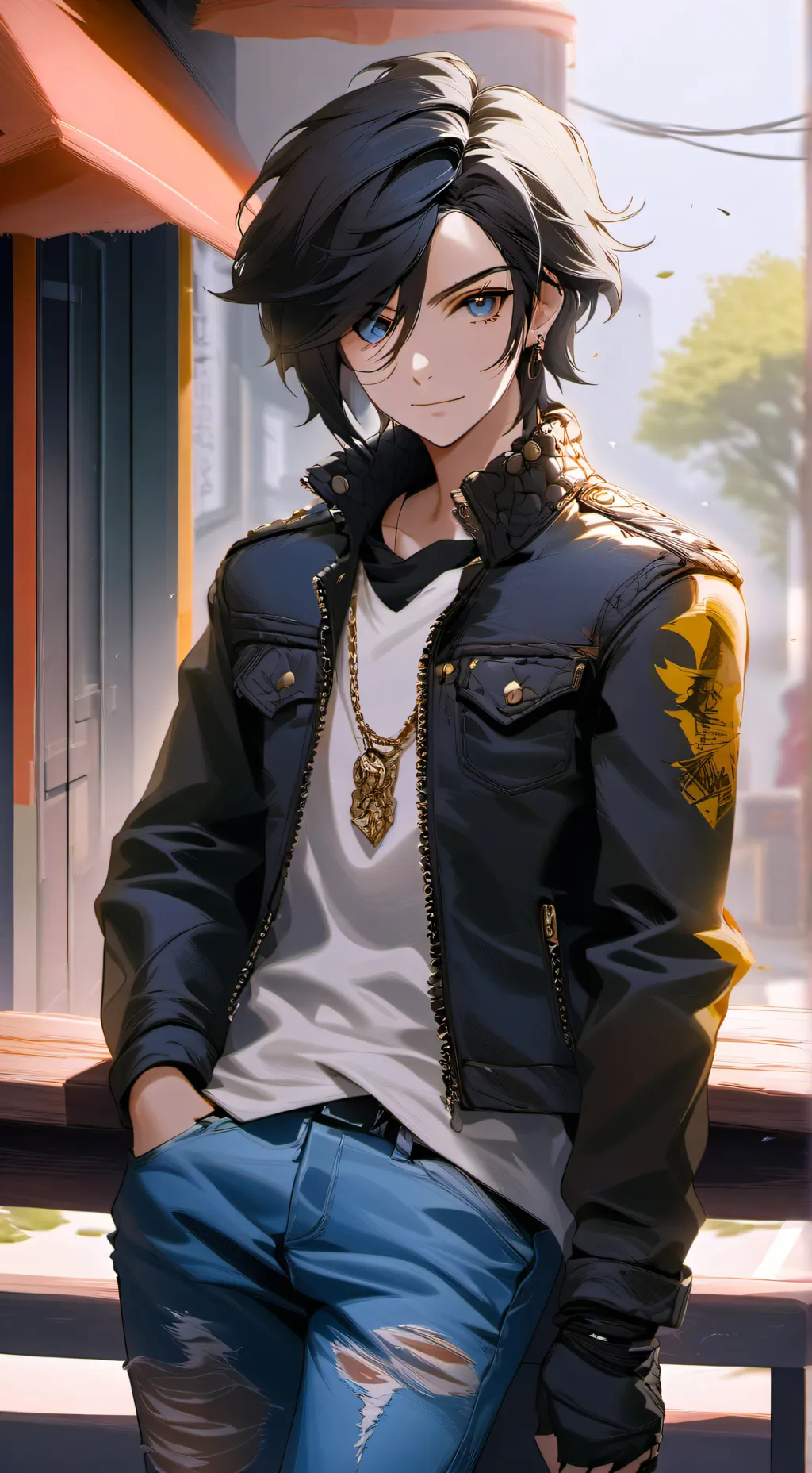 ai character: Jax background