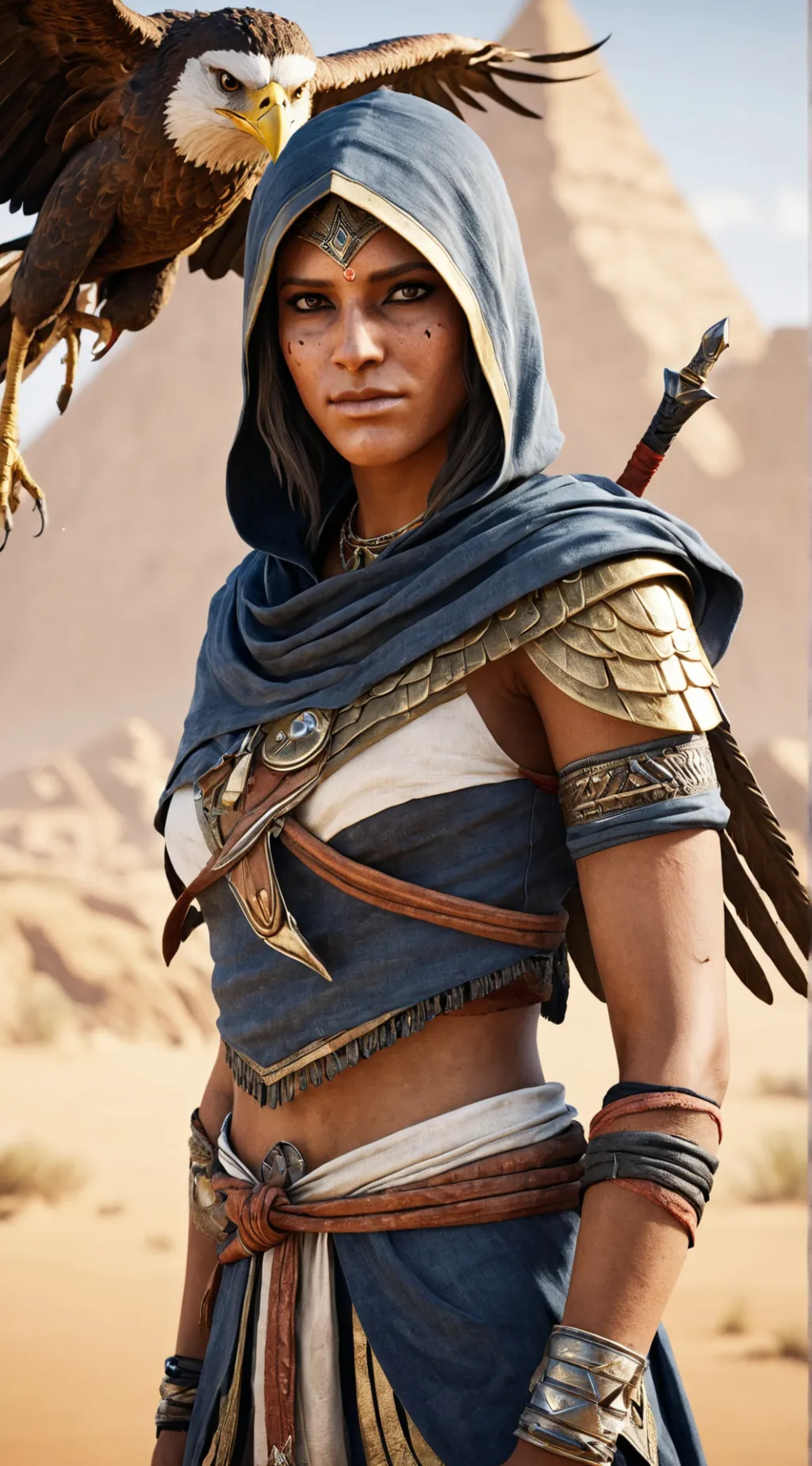 ai character: Aya [Amunet] background
