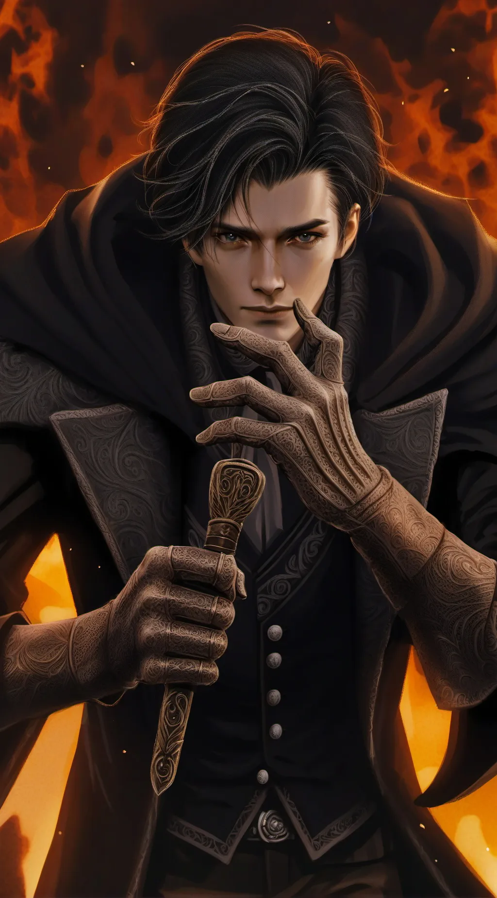 ai character: Alejandro background