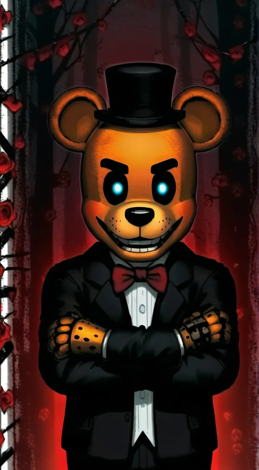 ai character: Fnaf background