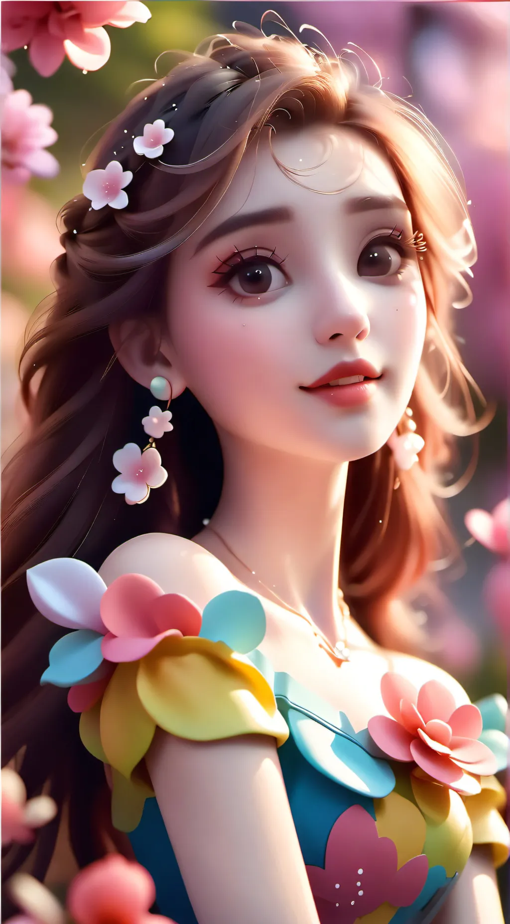 ai character: Dandys world background