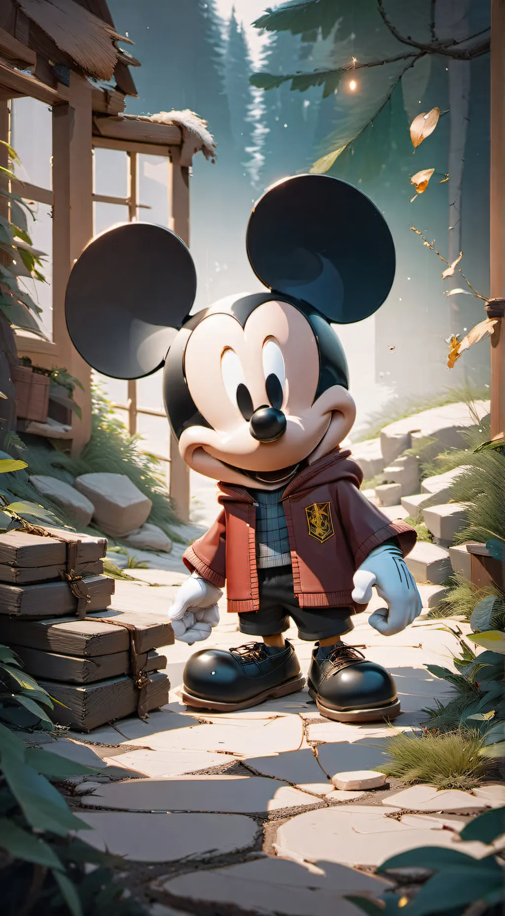 ai character: Harry Mouse background