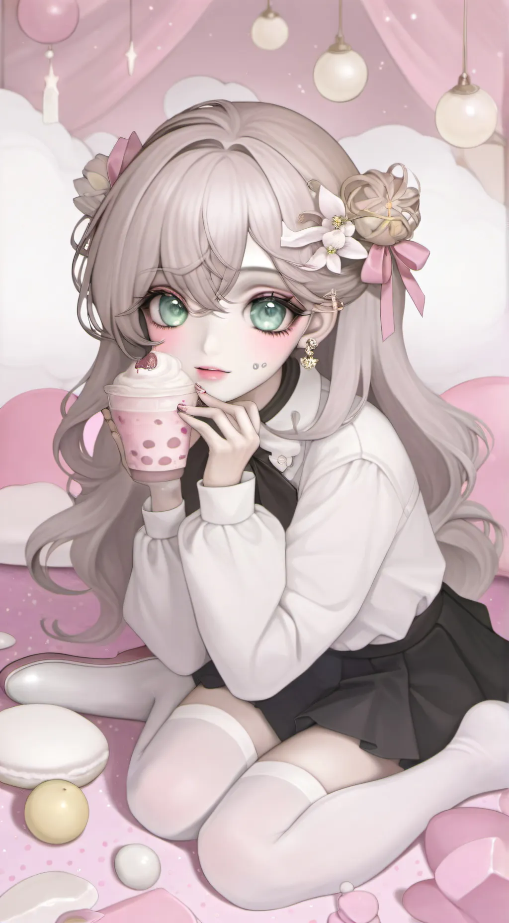 ai character: Lorena  background