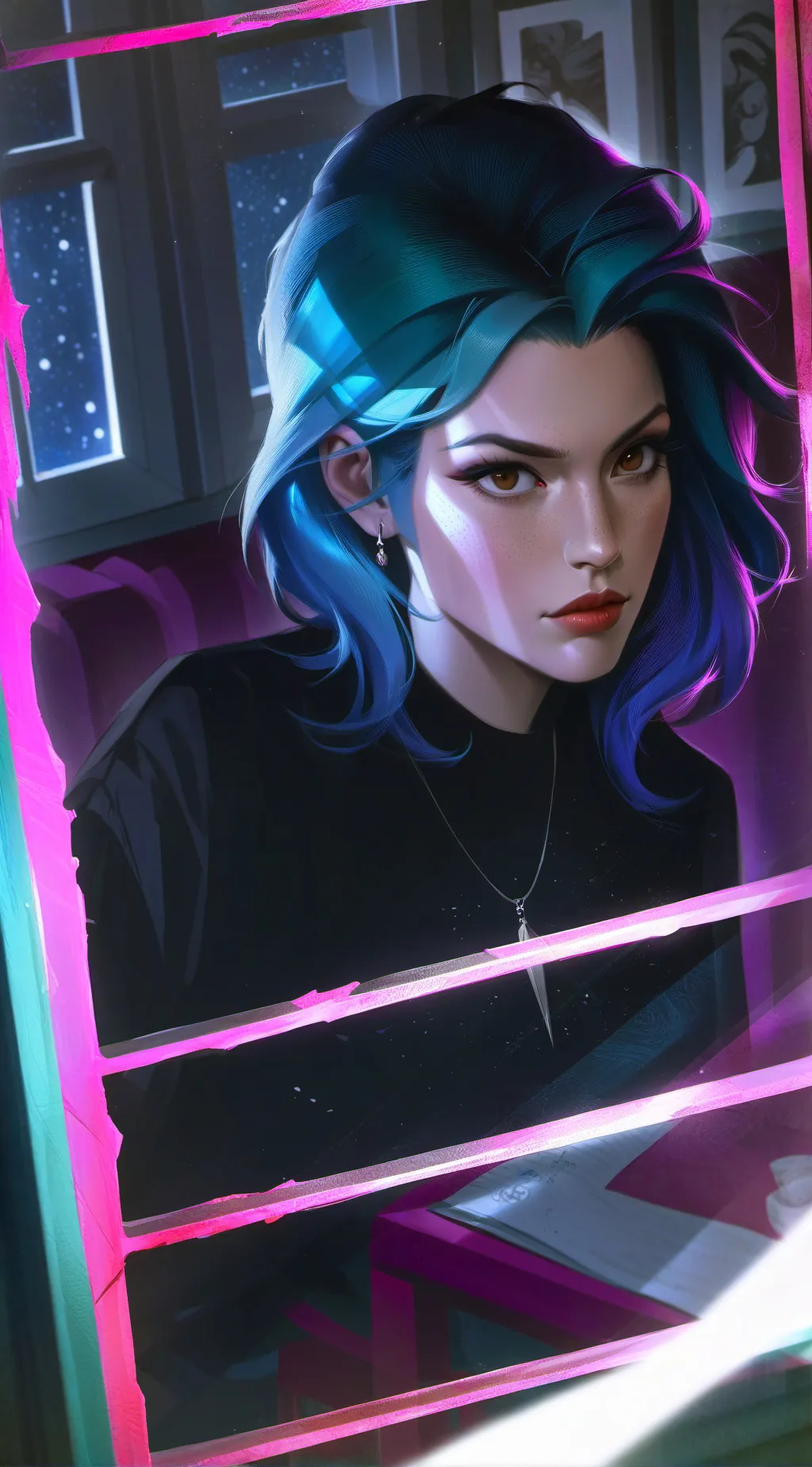 ai character: Joanna background