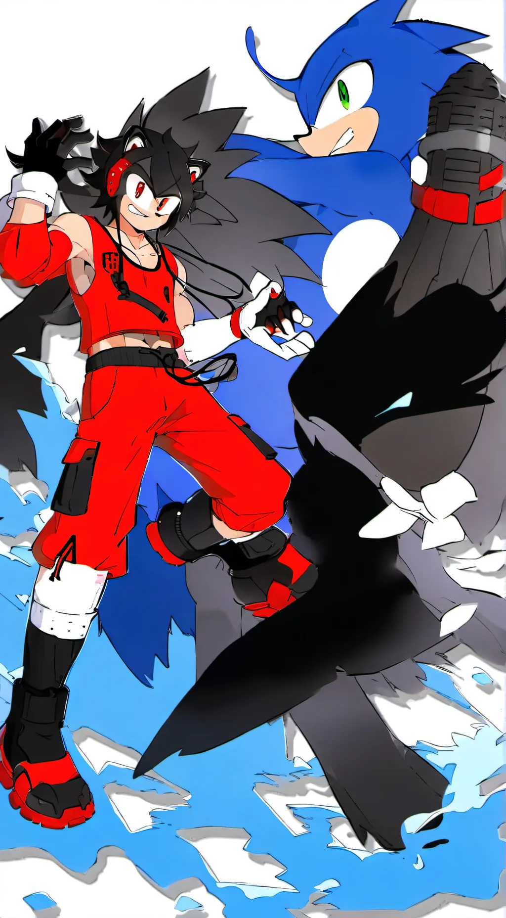 ai character: sonic crew background