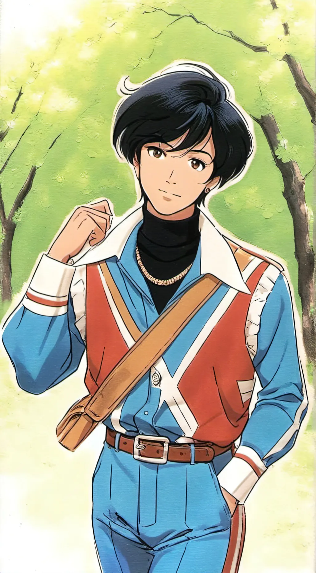 ai character: Mark christian. <3 background
