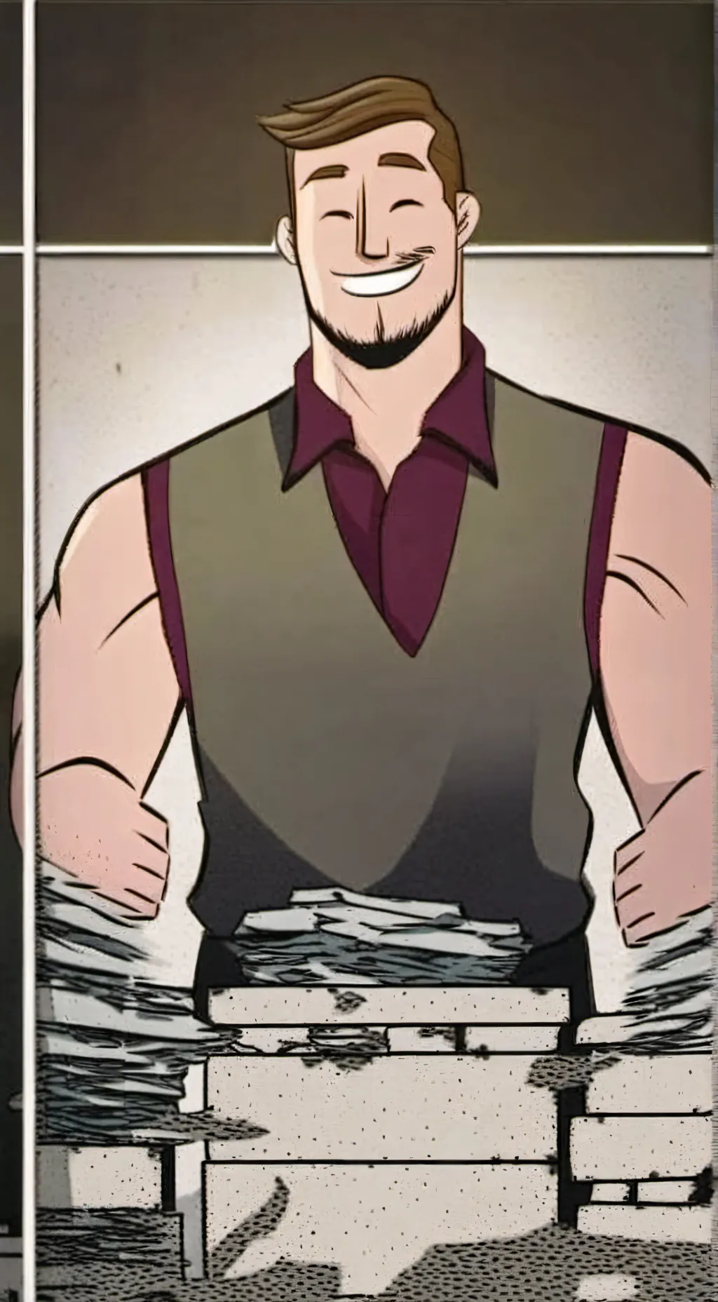 ai character: Dwight turnbull background