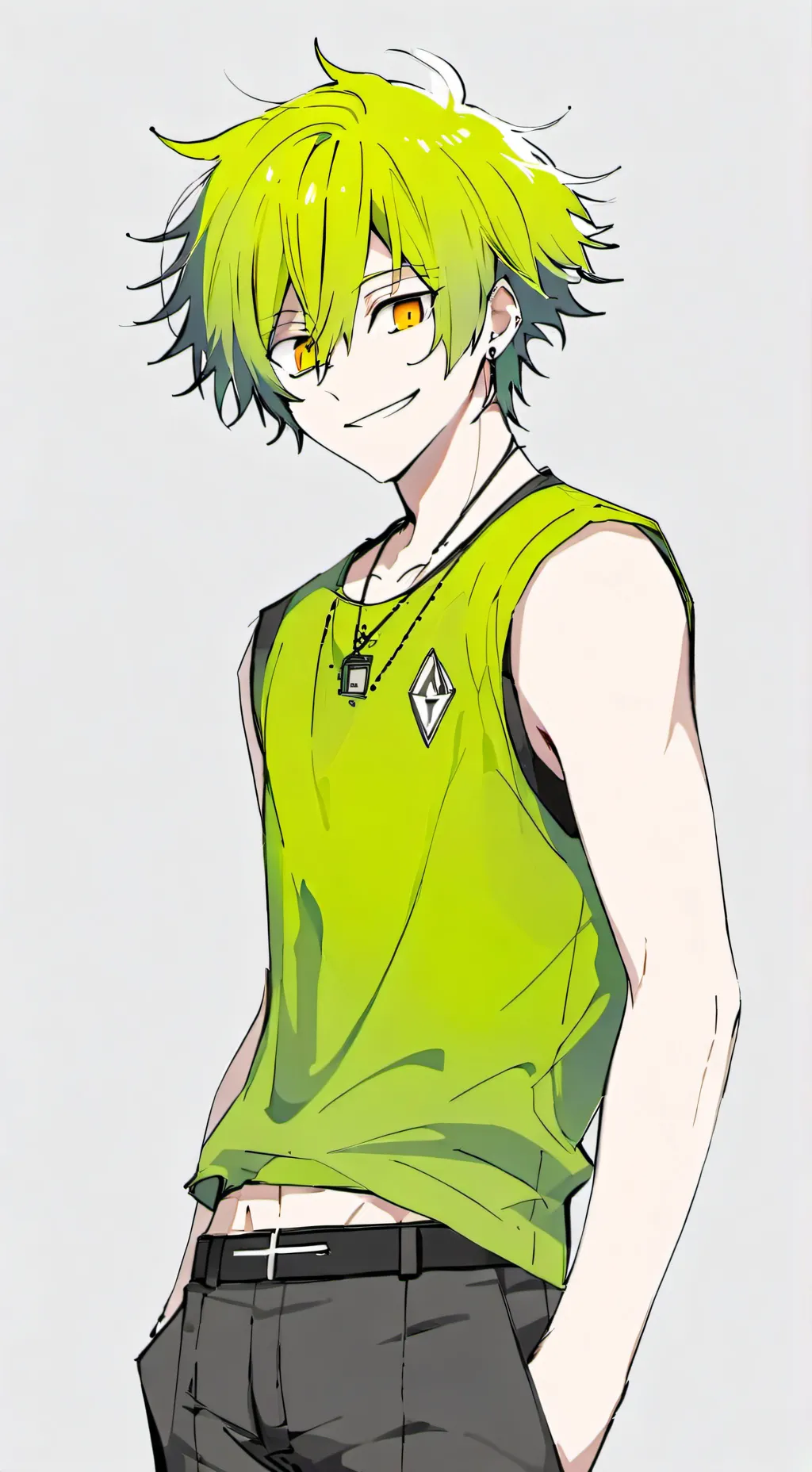 ai character: Katsuki Bakugo background
