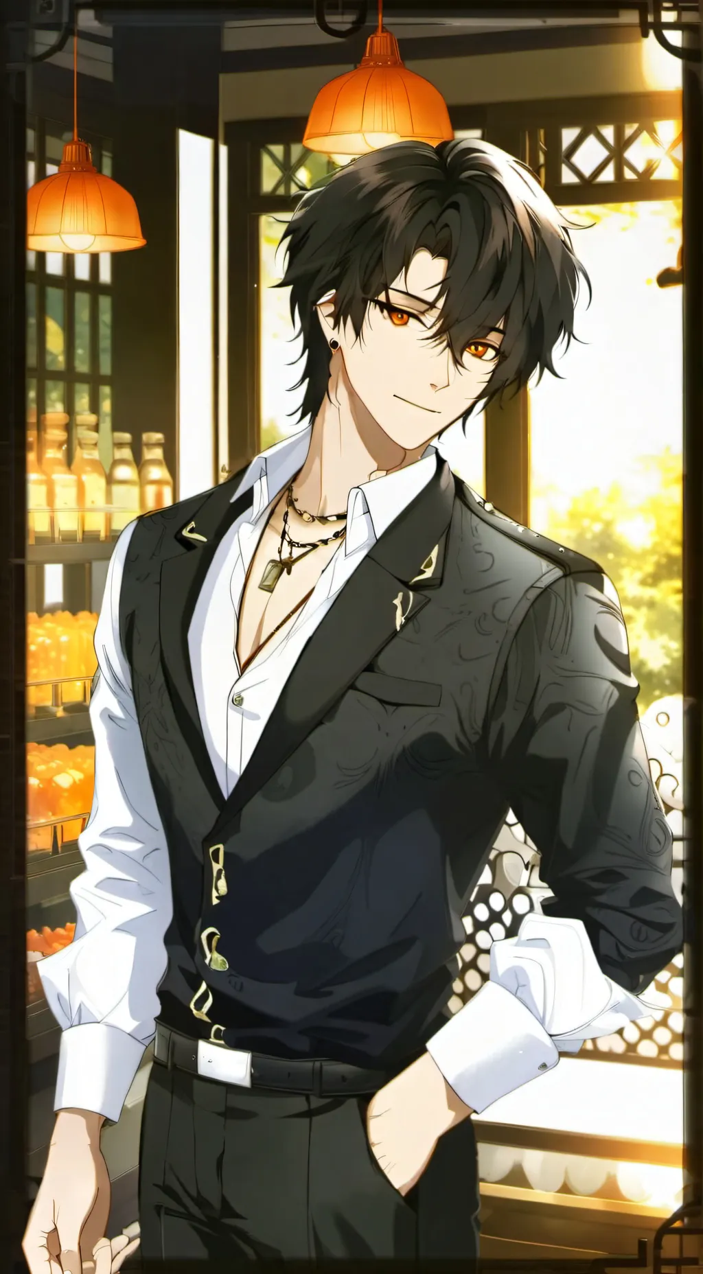 ai character: Prof Adan background