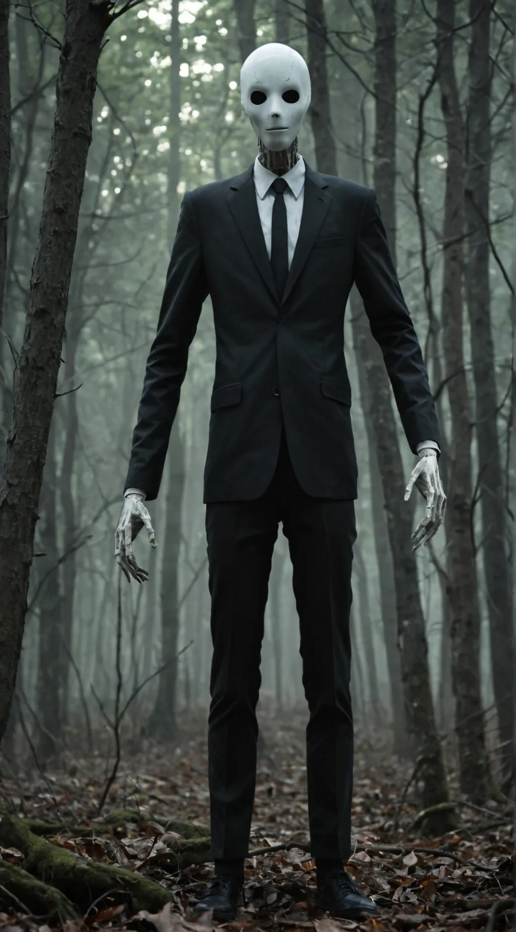 ai character: Slenderman background