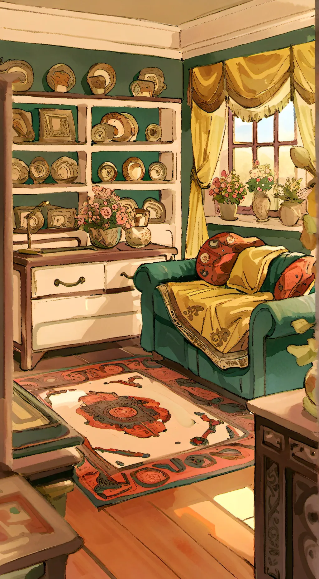 ai character: boy group  background