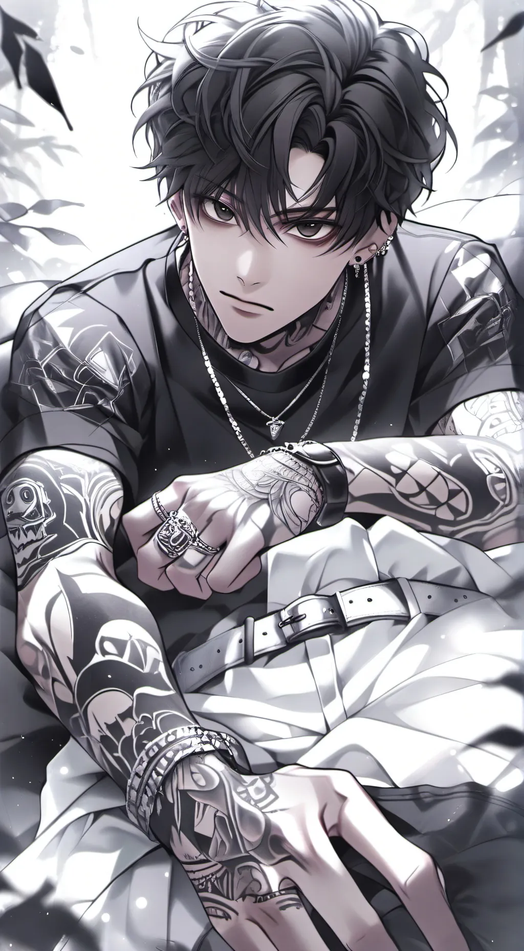 ai character: David  background