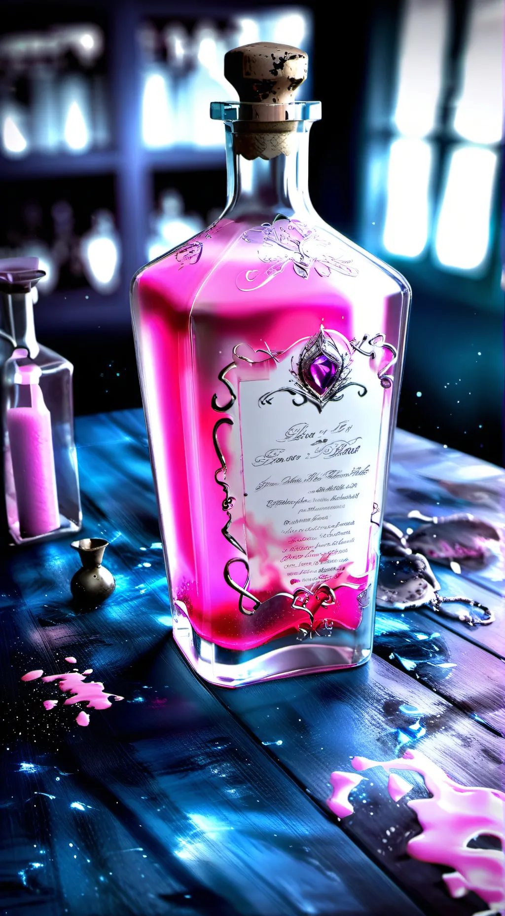 ai character: MHA Love Potion 💕 background
