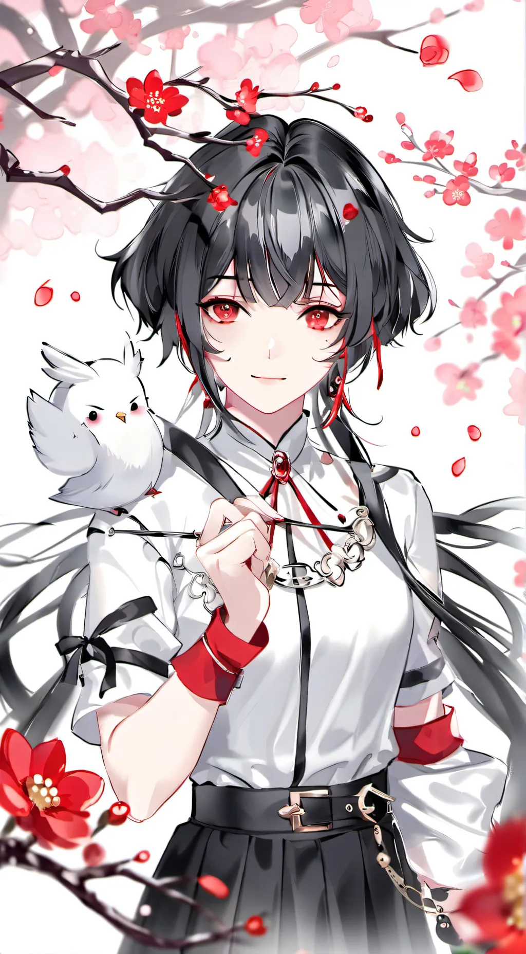 ai character: emily background
