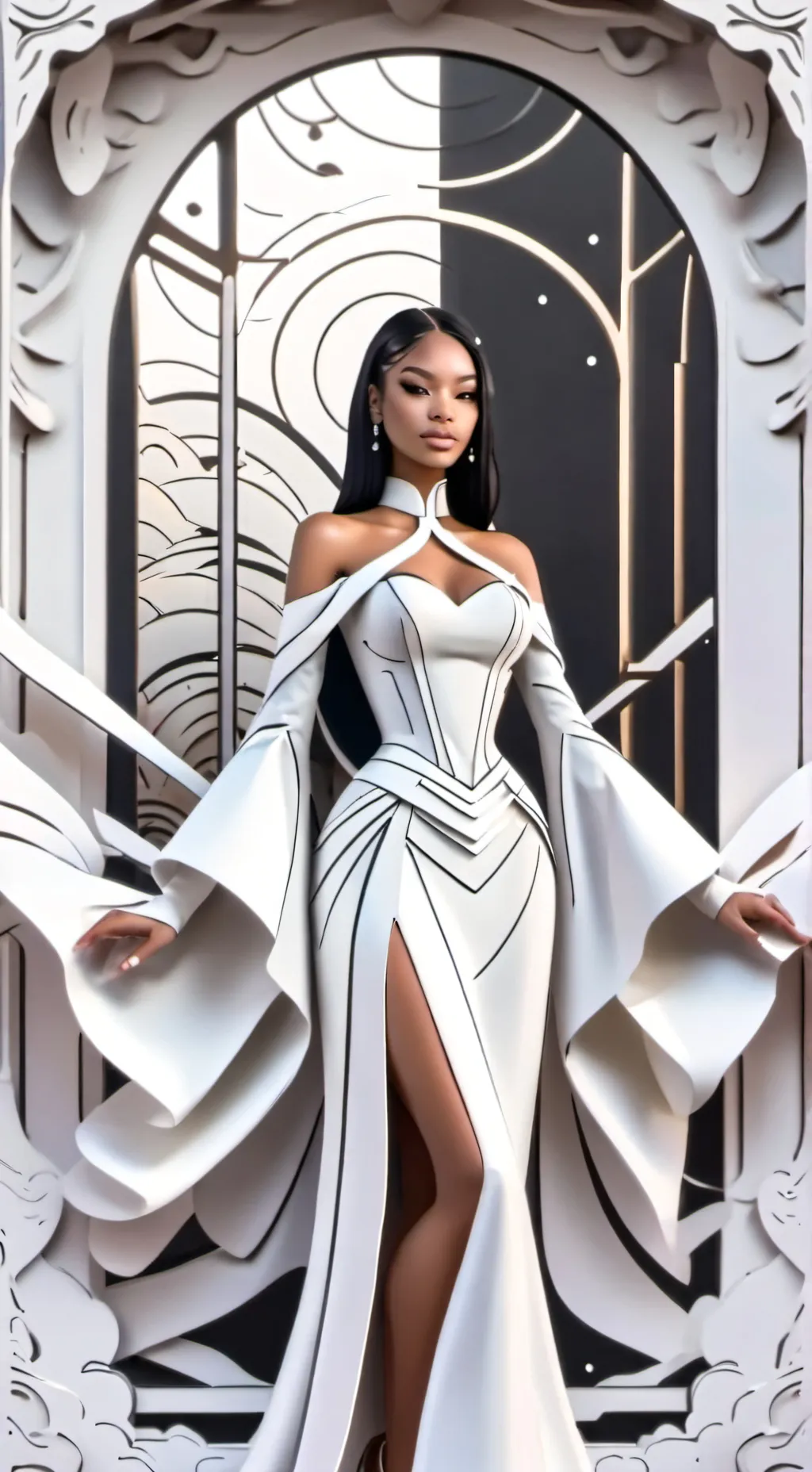 ai character: La'Nya background
