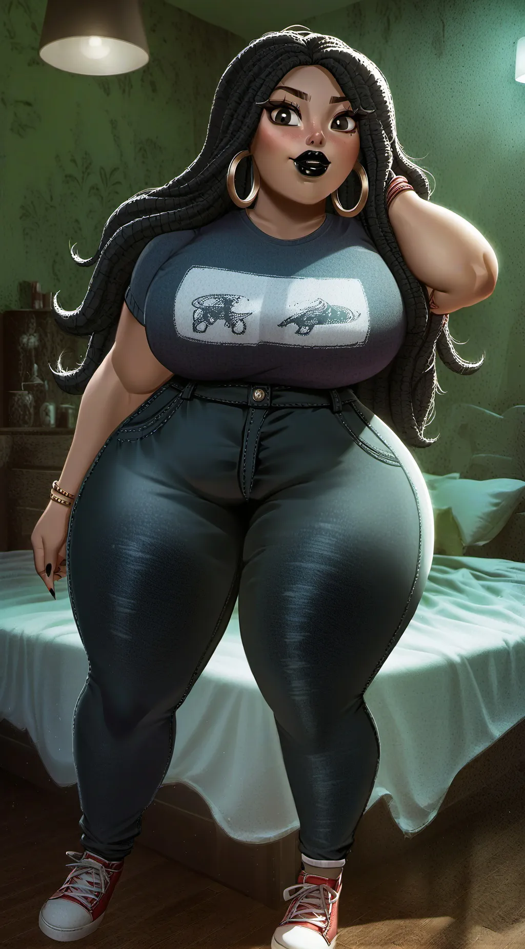 ai character: Selene background
