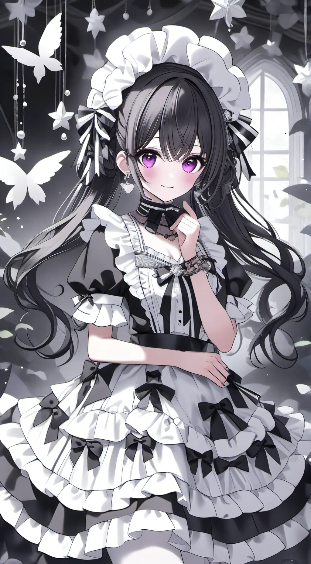 ai character: la muerte background