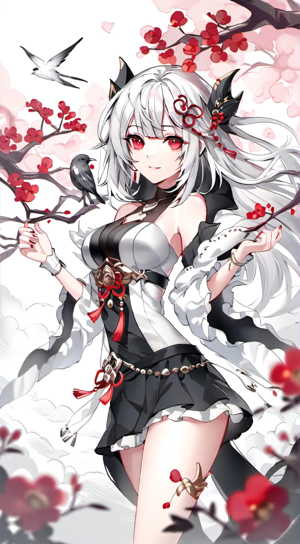 ai character: Ur girlfriend background